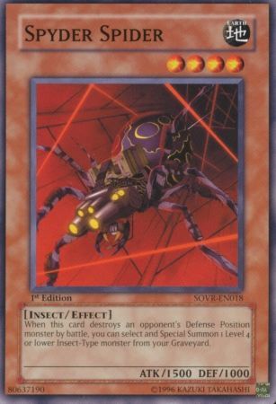 Spyder Spider - SOVR-EN018 - Common - 1st Edition