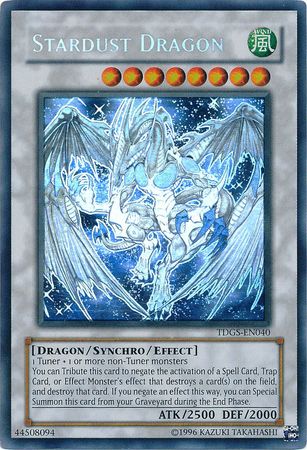 Stardust Dragon - TDGS-EN040  - Ghost Rare - Unlimited