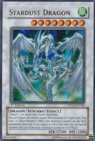 Stardust Dragon - TDGS-EN040 - Ultra Rare - 1st Edition