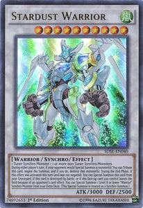 Stardust Warrior - SDSE-EN040 - Ultra Rare - 1st Edition