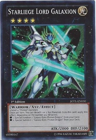 Starliege Lord Galaxion - JOTL-EN050 - Super Rare - 1st Edition