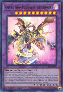 Starving Venom Predapower Fusion Dragon - DIFO-EN036 - Ultra Rare - 1st Edition