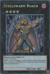 Steelswarm Roach - GENF-EN099 - Secret Rare - 1st Edition