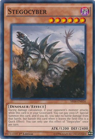 Stegocyber - SR04-EN016 - Common - 1st Edition