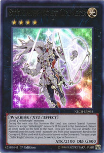 Stellarknight Triverr - NECH-EN054 - Ultimate Rare - 1st Edition