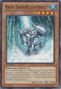 Stream, Dragon Ruler of Droplets - LTGY-EN096 - Common - 1st Edition