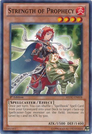 Strength of Prophecy - REDU-EN018 - Common - 1st Edition