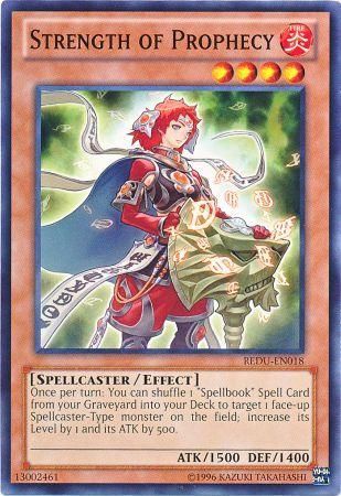 Strength of Prophecy - REDU-EN018 - Common - Unlimited