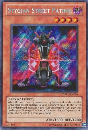 Stygian Street Patrol - DREV-EN099 - Secret Rare - Unlimited