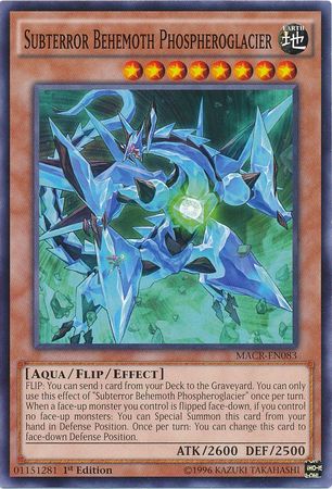 Subterror Behemoth Phospheroglacier - MACR-EN083 - Common - 1st Edition