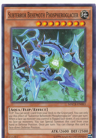 Subterror Behemoth Phospheroglacier - MACR-EN083 - Common - Unlimited