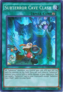 Subterror Cave Clash - RATE-EN085 - Super Rare - 1st Edition