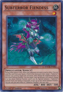 Subterror Fiendess - MACR-EN082 - Super Rare - 1st Edition