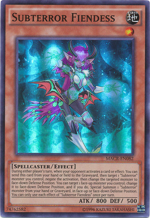 Subterror Fiendess - MACR-EN082 - Super Rare - Unlimited