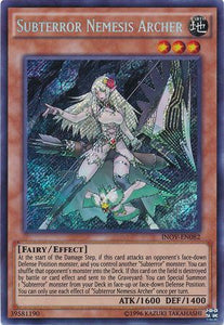 Subterror Nemesis Archer - INOV-EN082 - Secret Rare - Unlimited