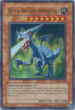 Super-Ancient Dinobeast - LODT-EN088 - Ultra Rare - Unlimited