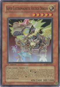 Super-Electromagnetic Voltech Dragon - EOJ-EN031 - Super Rare - 1st Edition