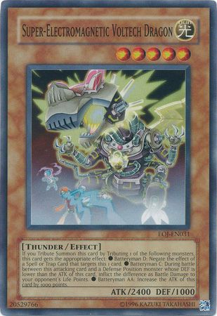 Super-Electromagnetic Voltech Dragon - EOJ-EN031 - Super Rare - Unlimited