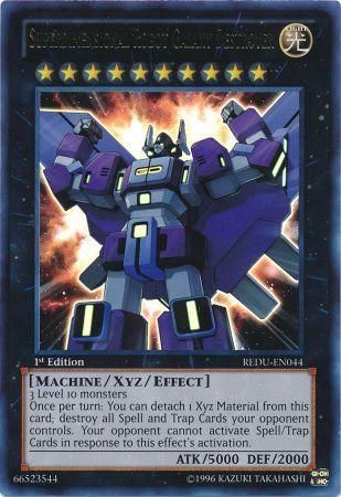 Superdimensional Robot Galaxy Destroyer - REDU-EN044 - Ultra Rare - 1st Edition