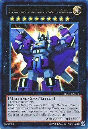 Superdimensional Robot Galaxy Destroyer - REDU-EN044 - Ultra Rare - Unlimited