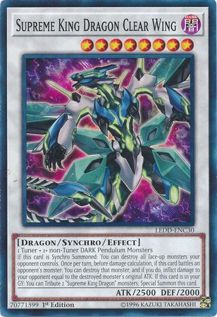 Supreme King Dragon Clear Wing - LEDD-ENC30 - Common - 1st Edition