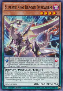 Supreme King Dragon Darkwurm - MACR-EN019 - Common - 1st Edition
