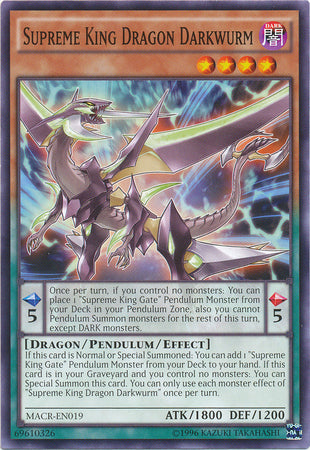 Supreme King Dragon Darkwurm - MACR-EN019 - Common - Unlimited