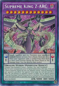 Supreme King Z-ARC - MACR-EN039 - Secret Rare - 1st Edition