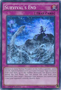 Survival's End - SR04-EN030 - Super Rare - 1st Edition