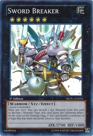 Sword Breaker - REDU-EN050 - Super Rare - 1st Edition