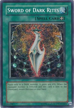 Sword of Dark Rites - FOTB-EN067 - Secret Rare - Unlimited