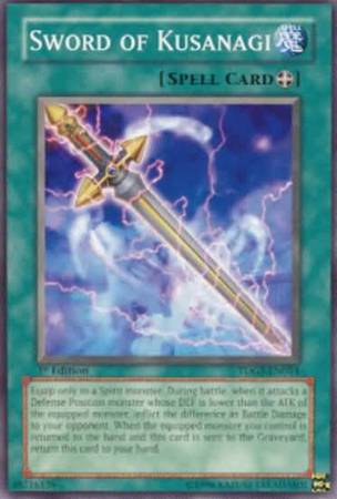 Sword of Kusanagi - TDGS-EN054 - Common - 1st Edition