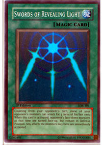 Swords of Revealing Light - LOB-101 - Super Rare - Unlimited