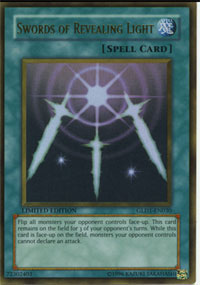 Swords of Revealing Light - GLD1-EN030 - Gold Rare - Limited