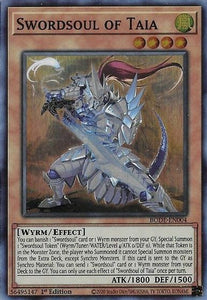 Swordsoul of Taia - BODE-EN004 - Super Rare - 1st Edition