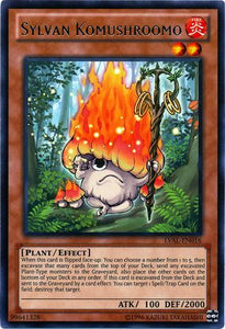 Sylvan Komushroomo - LVAL-EN016 - Rare - Unlimited