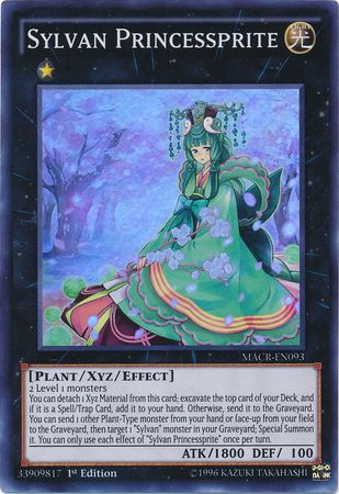 Sylvan Princessprite - MACR-EN093 - Super Rare - 1st Edition