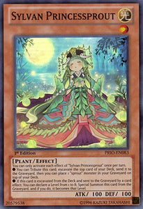 Sylvan Princessprout - PRIO-EN083 - Super Rare - 1st Edition