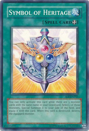 Symbol of Heritage - SOI-EN043 - Common - Unlimited