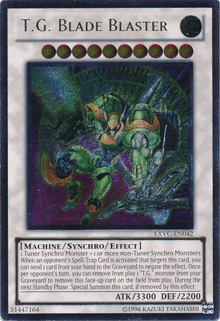 T.G. Blade Blaster - Ultimate - EXVC-EN042 - Ultimate Rare - Unlimited