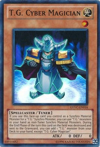 T.G. Cyber Magician - EXVC-EN016 - Super Rare - Unlimited