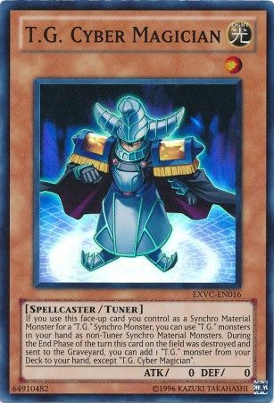 T.G. Cyber Magician - EXVC-EN016 - Super Rare - Unlimited