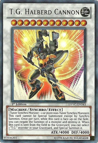 T.G. Halberd Cannon - EXVC-EN043 - Ultra Rare - 1st Edition