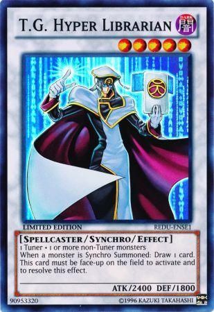 T.G. Hyper Librarian - REDU-ENSE1 - Super Rare - Limited