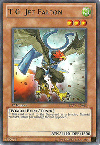 T.G. Jet Falcon - EXVC-EN018 - Common - 1st Edition