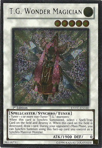 T.G. Wonder Magician - Ultimate - EXVC-EN040 - Ultimate Rare - 1st