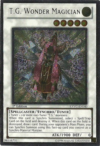 T.G. Wonder Magician - Ultimate - EXVC-EN040 - Ultimate Rare - 1st