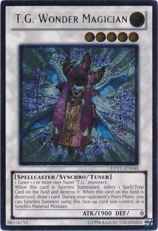 T.G. Wonder Magician - Ultimate - EXVC-EN040 - Ultimate Rare - Unlimited