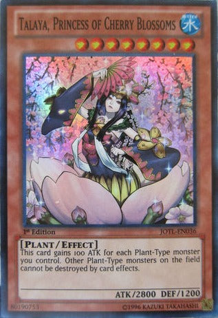 Talaya, Princess of Cherry Blossoms - JOTL-EN036 - Super Rare - 1st Edition