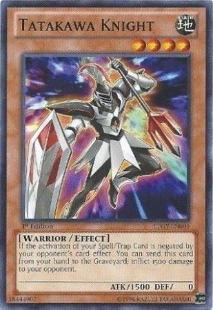 Tatakawa Knight - LTGY-EN005 - Common - 1st Edition